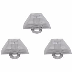 50 Cales de fixation pour plaque nervurée à onde GRECA - Coloris - Translucide Lot de 50 cales de fixation nervurée. Comment  ...