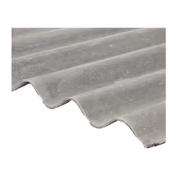 Description générale La plaque en fibrociment sans amiante est un panneau ondulé de coloris gris, idéal pour la pose de couve ...