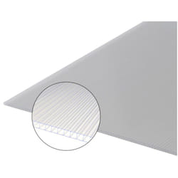 Mccover - Plaque polycarbonate alvéolaire 10mm - Coloris - Translucide, Largeur - 98 cm, Longueur - 2 m