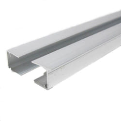 Profil d'obturation couverture polycarbonate l 98 cm ( x 2 pièces) - Coloris - Aluminium, Epaisseur - 16 mm, Longueur - 98 cm