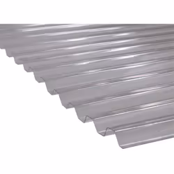 Description générale La plaque PVC transparente et nervurée (onde greca) est idéale pour les toitures. Cette solution économi ...