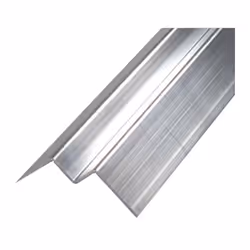 Profil d'angle alu intérieur pour bardage - Coloris - Aluminium brut, Epaisseur - 3 mm, Largeur - 7.7 cm, Longueur - 270 cm P ...