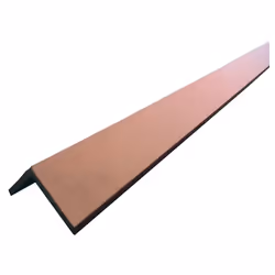 Description générale Profilé d'angle en bois composite pour bardage, disponible en plusieurs coloris : Beige, Brun rouge, Gri ...