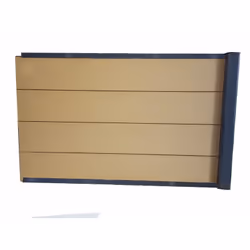 kit extension complet pour clôture composite 1,50 ML x 1,80 H (3 coloris) - Coloris - Beige clair, Hauteur - 180 cm, Longueur ...