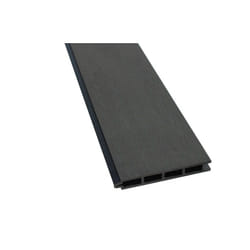 Lame de clôture bois composite Larko L176 cm / l 14.8cm / e 21mm - Coloris - Gris anthracite, Epaisseur - 21mm, Largeur - 14,8cm, Longueur - 176cm