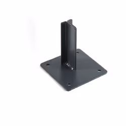 Platine pour poteau de clôture multifonction LARKO - Coloris - Gris anthracite RAL 7016, Largeur - 15 cm, Longueur - 15 m Pla ...