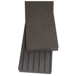 Mccover - Plinthe finition terrasse bois composite (Qualita) - Coloris - Gris carbone, Epaisseur - 1cm, Largeur - 5.5 cm, Longueur - 200 cm