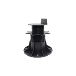 Plot réglable de 66 à 145 mm pour terrasse bois et composite - Coloris - Noir