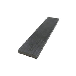 Mccover - Plinthe de finition composite coextrudé - Coloris - Charbon, Epaisseur - 10 mm, Largeur - 52 mm, Longueur - 200 cm