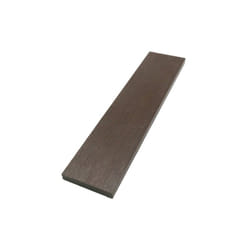 Mccover - Plinthe de finition composite coextrudé - Coloris - Chêne foncé, Epaisseur - 10 mm, Largeur - 52 mm, Longueur - 200 cm