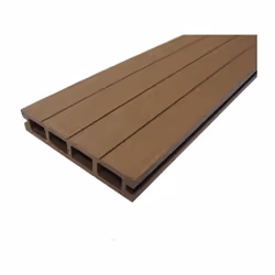 PACK 1 m² lame de terrasse composite Qualita ACCESSOIRES 3600 mm - Coloris - Terre cuite, Epaisseur - 25mm, Largeur - 14 cm, ...