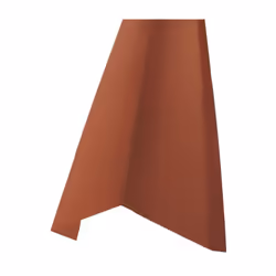Description générale La rive sur mur de 2100 mm en acier laqué de coloris Rouge 8012 assure l'étanchéité de la toiture tout e ...