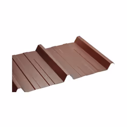 Bac acier laquée 1045 63/100 - Coloris - Rouge 8012, Largeur - 105 cm, Longueur - 250 cm Panneau en acier galvanisé laqué et  ...