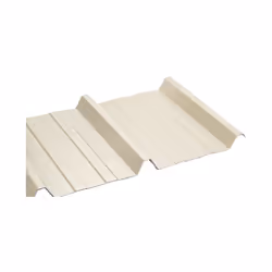 Bac acier laquée 1045 63/100 - Coloris - Beige 1015, Largeur - 105 cm, Longueur - 250 cm Panneau en acier galvanisé laqué et  ...