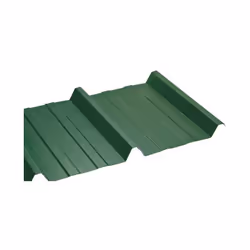 Bac acier laqué - Régulé 1045 0.63mm - Coloris - Vert 6009, Largeur - 105 cm, Longueur - 200 cm Panneau en acier galvanisé la ...