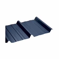 Bac acier laqué - Régulé 1045 0.63mm - Coloris - Bleu ardoise 5008, Largeur - 105 cm, Longueur - 200 cm Panneau en acier galv ...