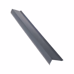 Description générale Rive de 1 mètre pour plaque nervurée en acier laqué, coloris gris anthracite RAL 7016. Ce produit est co ...