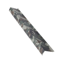 Rive de 1 mètre pour plaque nervurée acier laqué - Coloris - Camouflage, Longueur - 1 m