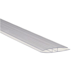 Profil polycarbonate de jonction - Epaisseur - 8 / 10 mm, Longueur - 200 cm