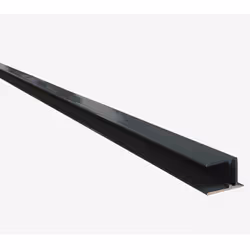 Description générale Profilé d'obturation pour plaques polycarbonate alvéolaire de 32 mm d'épaisseur, en coloris gris anthrac ...