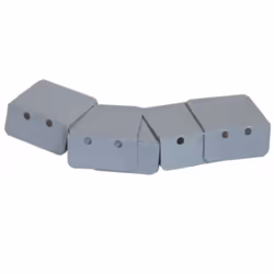 Description générale Les arrêts en aluminium pour profil de jonction toiture polycarbonate sont conçus pour maintenir les pla ...