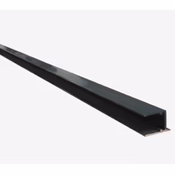 Profilé d'obturation pour plaque polycarbonate alvéolaire 16 mm laqué blanc ou gris L 98 cm - Coloris - Gris anthracite RAL 7 ...