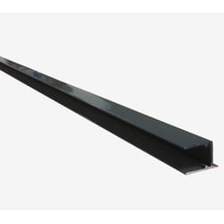 Profilé d'obturation pour plaque polycarbonate alvéolaire 16 mm laqué blanc ou gris l 98 cm - Coloris - Gris anthracite ral 7016, Epaisseur - 16 mm,