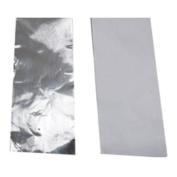 Ruban adhésif plein en aluminium l 5 ml - Coloris - Aluminium, Epaisseur - 10/16 mm, Longueur - 5 m
