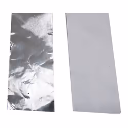 Ruban adhésif plein en aluminium L 5 ml - Coloris - Aluminium, Epaisseur - 32 mm, Longueur - 5 m Ruban adhésif à coller sur l ...