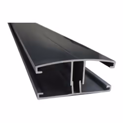 Description générale Profil et capot de jonction en aluminium laqué, disponibles en gris anthracite RAL 7016 ou blanc RAL 901 ...
