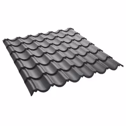 DESCRIPTION GÉNÉRALE Le panneau tuile facile est en acier galvanisé laqué mat, de coloris gris anthracite. Il est maniable, r ...
