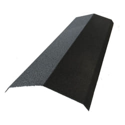 Mccover - Faîtière 920 mm pour panneau tuile facile en acier galvanisé aspect granulé minéral - Coloris - Gris anthracite mat, Longueur - 920 mm