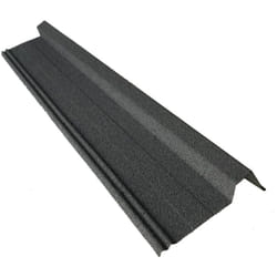 Mccover - Rive gauche / droite 920 mm pour panneau tuile facile en acier galvanisé aspect granulé minéral - Coloris - Gris anthracite mat, Longueur