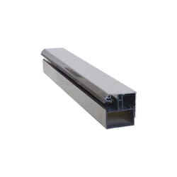 Profil de bordure porteur adaptable au polycarbonate 16/32 mm en aluminium laqué - Coloris - Gris anthracite ral 7016, Longueur - 3 m