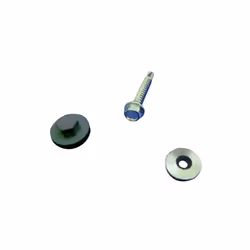 Kit de fixation pour profilé porteur (x40) - Coloris - Gris anthracite RAL 7016 Kit fixation de 40 vis de 38mm x 4mm permetta ...