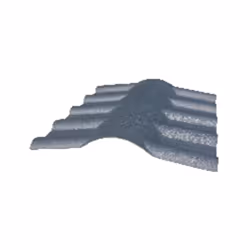 DESCRIPTION GÉNÉRALE Faîtières arrondies en PVC pour toiture imitation tuile moderne. Disponibles en trois coloris : gris, te ...