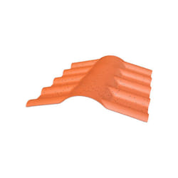 Faîtière pvc pour toiture imitation tuile moderne - Coloris - Antique, Epaisseur - 15cm, Largeur - 55 cm, Longueur - 74 cm