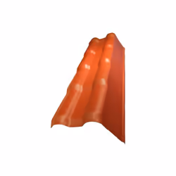 Description générale La rive droite pour toiture PVC mini 94 x 37,5 cm est conçue pour assurer la finition du côté droit de l ...