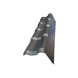 Profil de rive partie droite pour toiture pvc mini 94 x 37,5 cm - Coloris - Gris anthracite, Largeur - 37,5 cm, Longueur - 94 cm