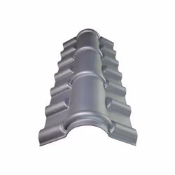 Description générale La faîtière PVC pour toiture imitation tuile mini, de coloris gris anthracite, est idéale pour recouvrir ...