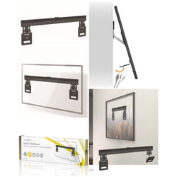 Support mural TV fixe - Nedis - Ultra-mince - 43-100 pouces - Charge max 75 kg - Micro-écartement