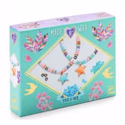 DJECO DJ00021, Kit de fabrication de bracelets pour enfants, 10 an(s), Multicolore