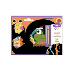 Djeco Cartes à Gratter Animaux