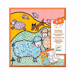 DJECO 5400050, Garçon/Fille, Kit d'images à colorier