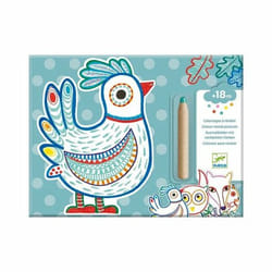DJECO 5400063 livre et page à colorier Kit d'images à colorier