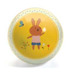 DJECO Sweety ballon de plage 12 cm Beige, Marron, Jaune