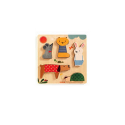 DJECO DJ01051 puzzle Puzzle à formes 5 pièce(s) Animaux