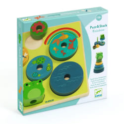 Djeco - Puzz and Stack Rainbow