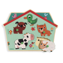 DJECO Puzzle Sonore Ouaf Woof