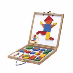 DJECO Coffret Géoforme Magnétique